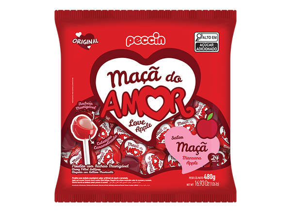PIRULITO PECCIN MACA DO AMOR 480G
