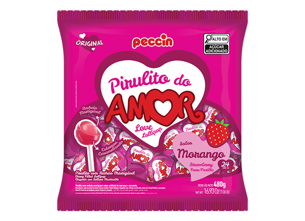 PIRULITO PECCIN MORANGO DO AMOR 480G