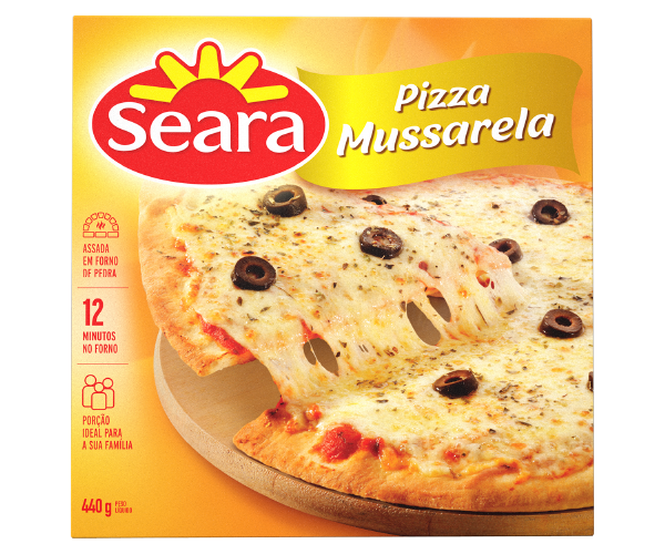 PIZZA SEARA MUSSARELA 440G