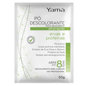 PO DESCOLORANTE YAMA ERVAS E PROTEINA 50G