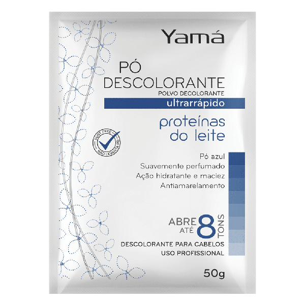 PO DESCOLORANTE YAMA PROTEINA DO LEITE 50G