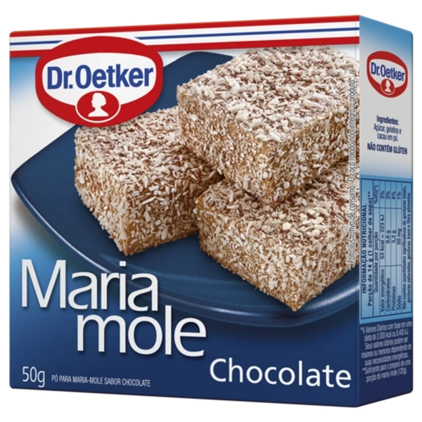 PO P/MARIA MOLE DR.OETKER CHOCOLATE 50G