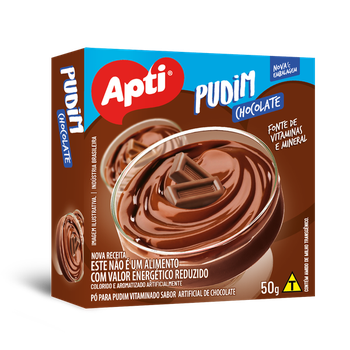 PO P/PUDIM APTI VITAMINADO CHOCOLATE 50G
