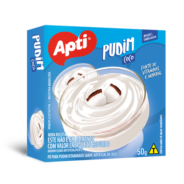 PO P/PUDIM APTI VITAMINADO COCO 50G
