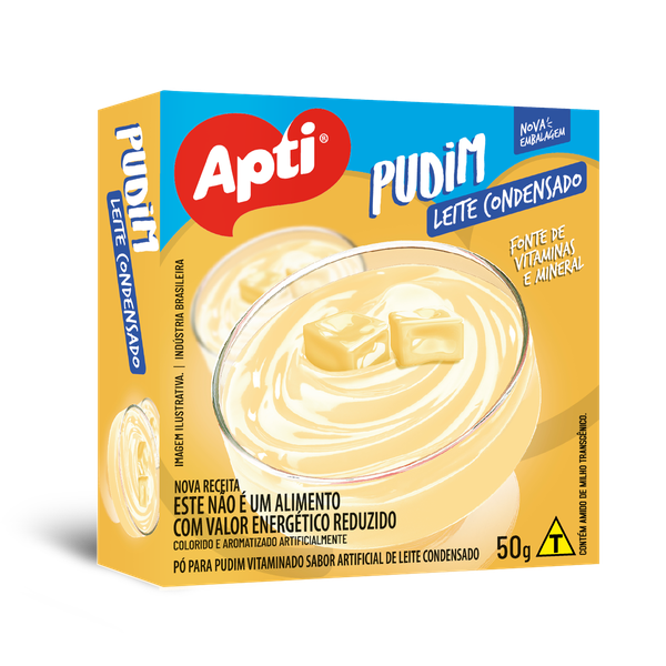 PO P/PUDIM APTI VITAMINADO LEITE CONDENSADO 50G