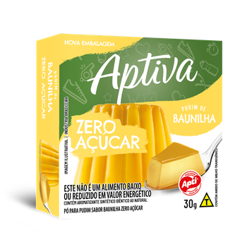 PO P/PUDIM APTI ZERO BAUNILHA 30G