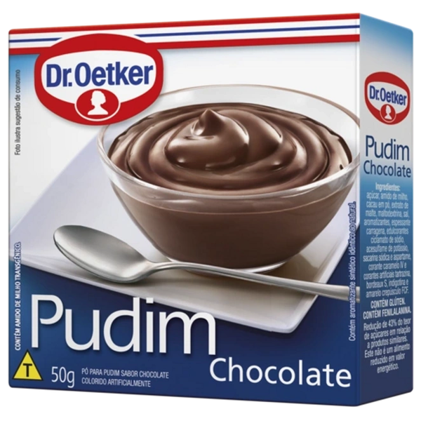 PO P/PUDIM DR.OETKER CHOCOLATE 50G