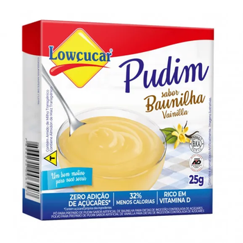 PO P/PUDIM LOWCUCAR ZERO ACUCAR BAUNILHA 25G