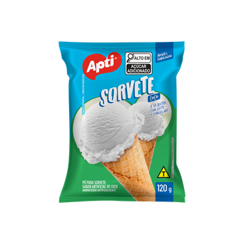 PO P/SORVETE APTI COCO 120G