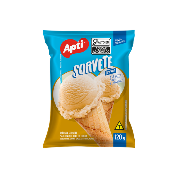 PO P/SORVETE APTI CREME 120G