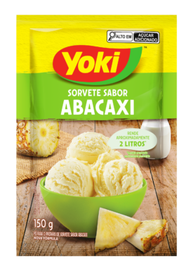 PO P/SORVETE YOKI ABACAXI 150G
