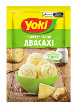 PO P/SORVETE YOKI ABACAXI 150G
