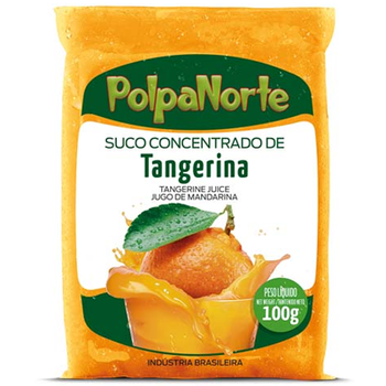 POLPA POLPANORTE TANGERINA 100G - TANGERINA