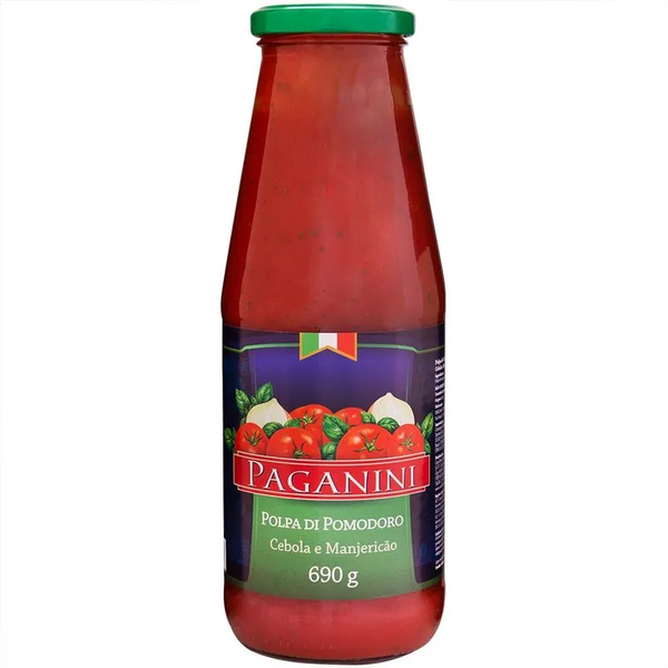 POLPA TOMATE PAGANINI MANJERICAO 690G