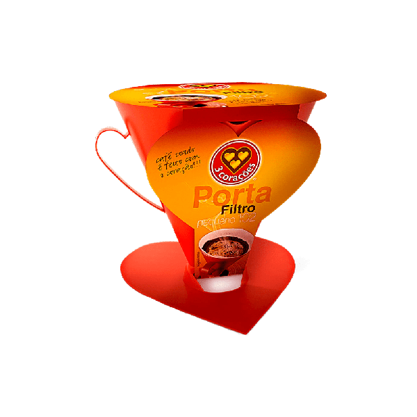 PORTA FILTRO 3 CORACOES 102