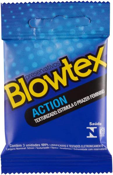 PRESERVATIVO BLOWTEX ACTION C/3