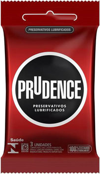 PRESERVATIVO PRUDENCE LUBRIFICADOS C/3