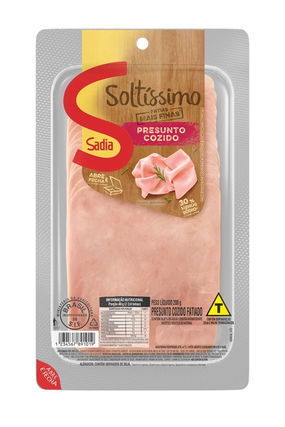 PRESUNTO SADIA SOLTISSIMO FATIADO 200G