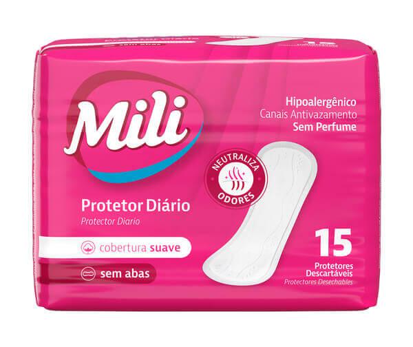PROTETOR MILI PREMIUM S/ABAS S/FRAGRANCIA C/15