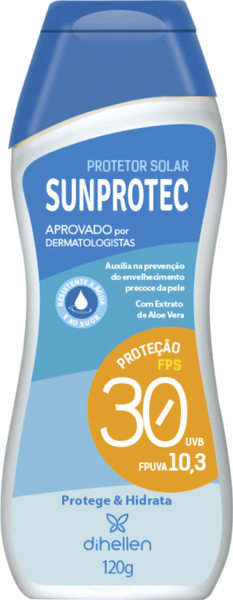 PROTETOR SOLAR DI HELLEN SUNPROTEC FPS30 120G