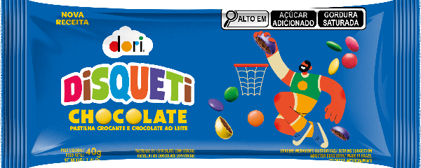 PSATILHA DORI DISQUETI CHOCOLATE 40G
