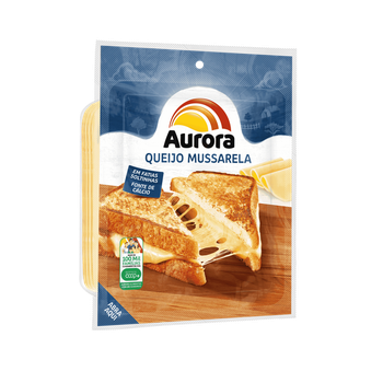 QUEIJO AURORA MUSSARELA FATIADO 150G
