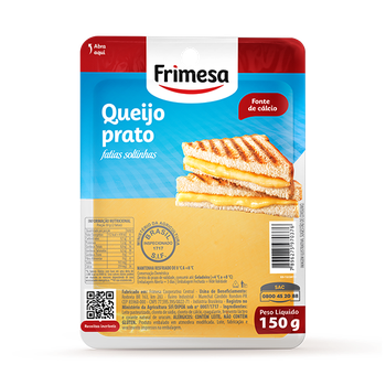 QUEIJO FRIMESA PRATO FATIADO 150G
