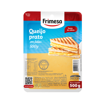 QUEIJO FRIMESA PRATO FATIADO 500G