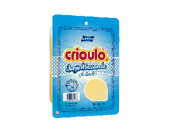 QUEIJO LATCO CRIOULO MUSSARELA FATIADO 150G