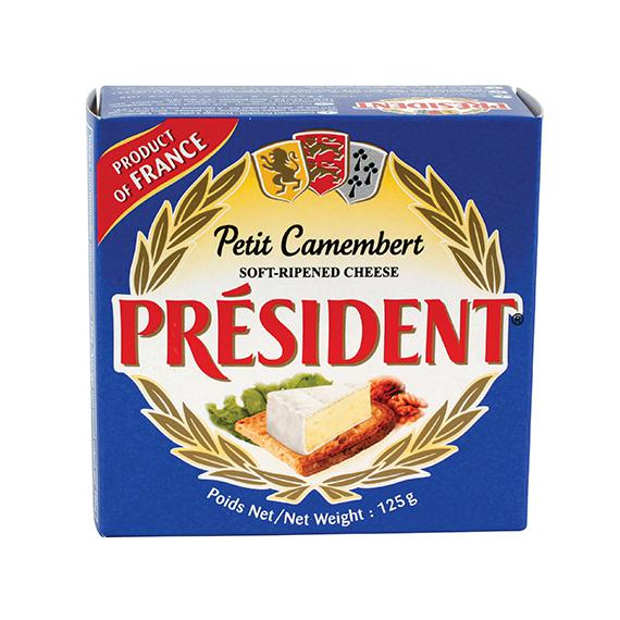 QUEIJO PRESIDENT CAMEMBERT 125G