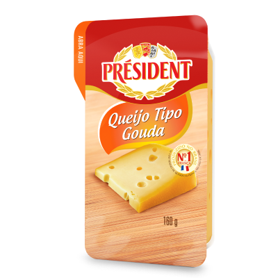 QUEIJO PRESIDENT GOUDA 160G