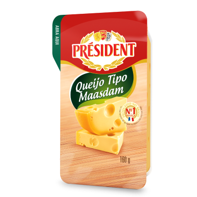 QUEIJO PRESIDENT MAASDAM 160G