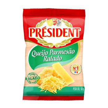 QUEIJO PRESIDENT PARMESAO RALADO 50G