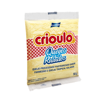 QUEIJO RALADO CRIOULO FIAPO 50G