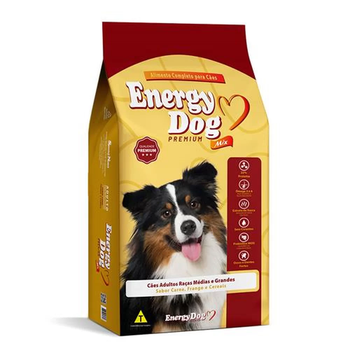RACAO CAES ENERGY DOG 22% PROTEINA 10,1KG