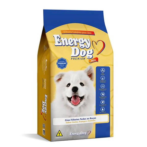 RACAO CAES ENERGY DOG FILHOTES 29% PROTEINA 1KG