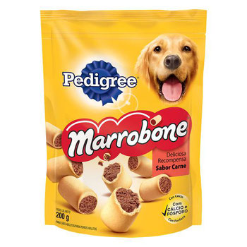 RACAO CAES PEDIGREE PET MARROBONE 200GR