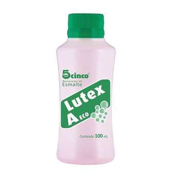 REMOVEDOR ESMALTE CINCO LUTEX A ECO 100ML
