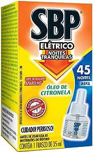 REPELENTE SBP ELETRICO LIQUIDO 45 NOITES CITRONELA REFIL 35ML