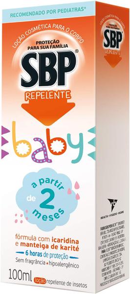 REPELENTE SBP LOCAO BABY 100ML
