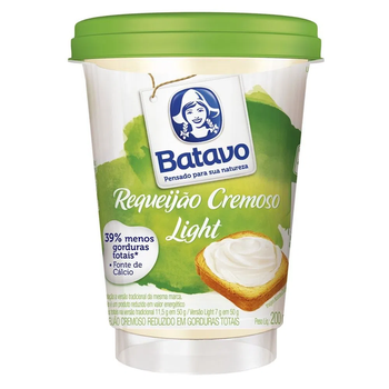 REQUEIJAO BATAVO CREMOSO LIGHT 200G