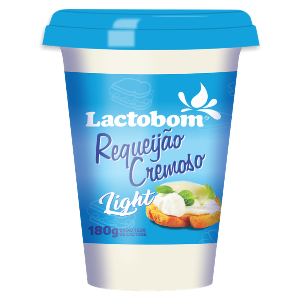REQUEIJAO LACTOBOM CREMOSO LIGHT 180G