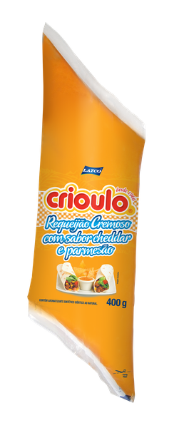 REQUEIJAO LATCO CRIOULO CHEDDAR 400G