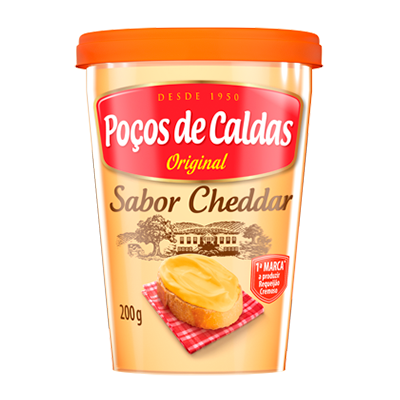 REQUEIJAO POCOS DE CALDAS CREMOSO CHEDDAR 200G