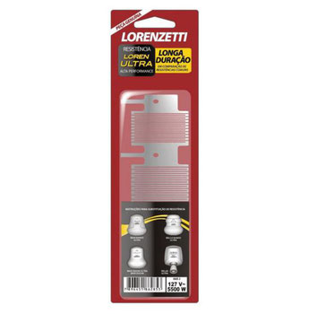 RESISTENCIA LORENZETTI LORENULTRA 3T 127V 5500W 065J REF.7589126
