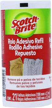 ROLO ADESIVO SCOTCH-BRITE REFIL C/21FOLHAS
