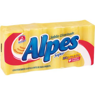 SABAO ALPES SUPER GLICERINADO C/4 200G