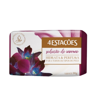 SABONETE 4 ESTACOES SEDUCAO DE INVERNO 90G