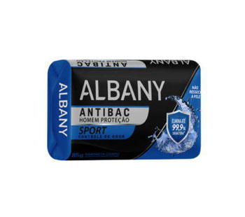 SABONETE ALBANY ANTIBAC HOMEM PROTECAO 85G