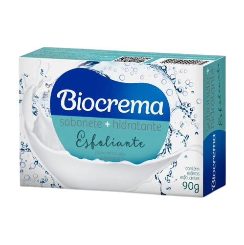 SABONETE BIOCREMA HIDRATANTE ESFOLIANTE 90G